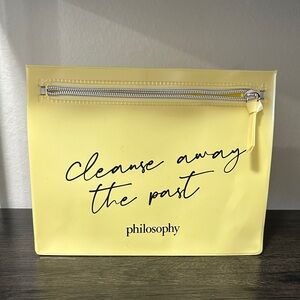Philosophy Sunny Yellow Cosmetic Bag